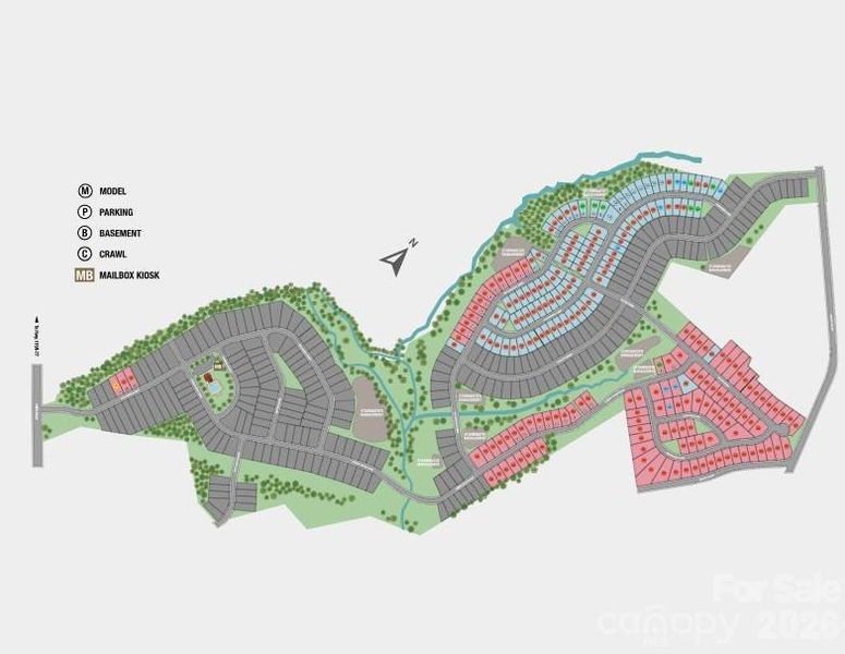 Stafford at Langtree Site Map