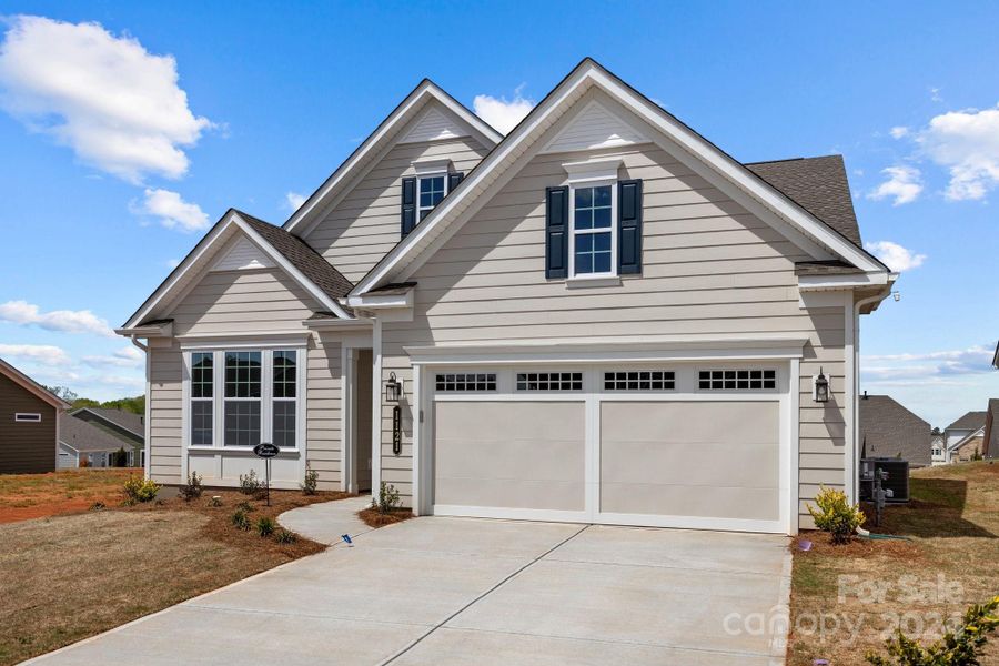 Great curb appeal on this adorable Laurel model with low maintenance fiber cement exterior.