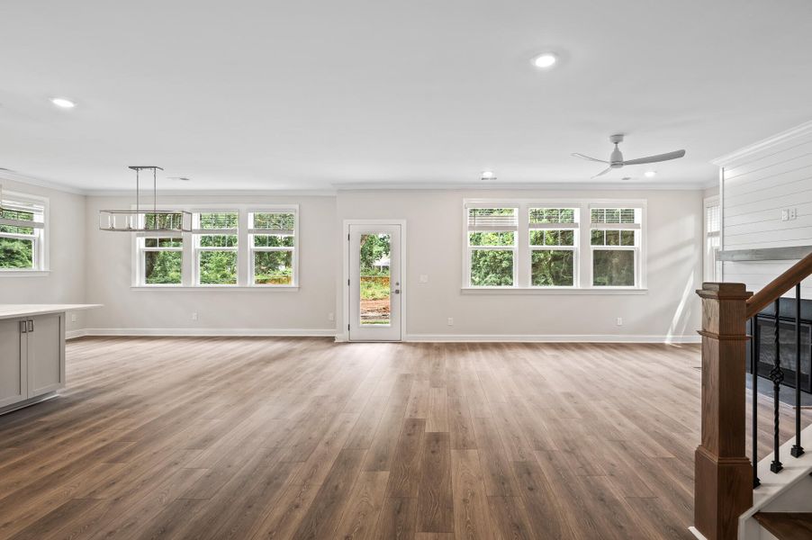 Spacious, unfurnished interior of a new home in , Hollywood (Image 7). Spacious, unfurnished interior of a new home in , Hollywood (Image 7).