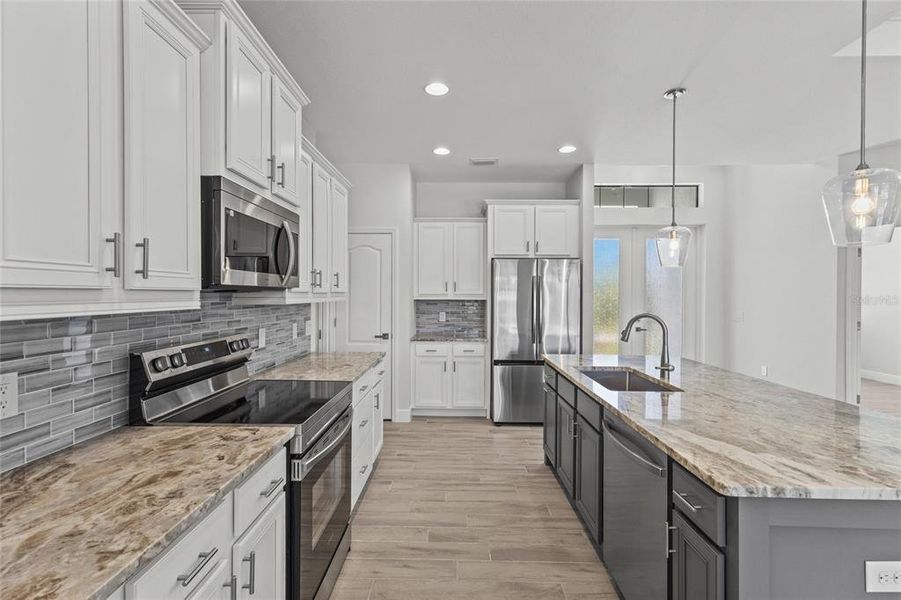 Furnished interior view inside a new home in , Port Charlotte (Image 11).