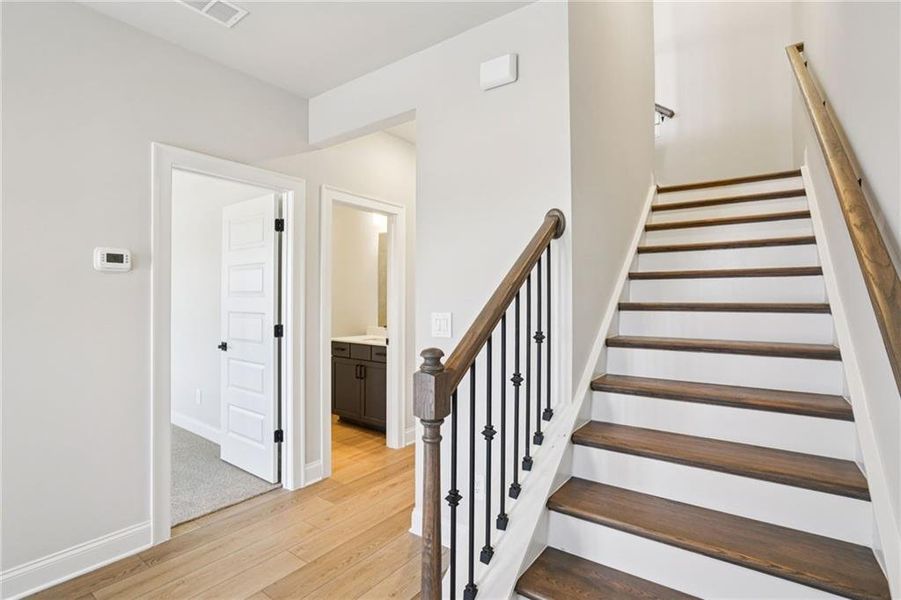 Spacious, unfurnished interior of a new home in Hemingway - Highland Series, Cumming (Image 22).