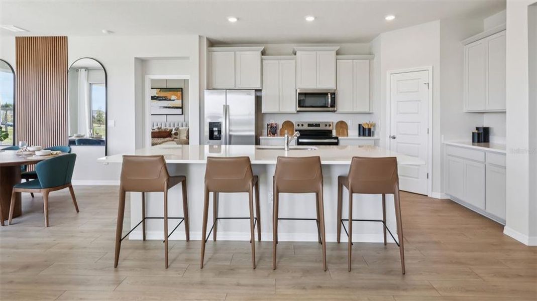 Furnished interior view inside a new home in Archers Mill, Ormond Beach (Image 26). Furnished interior view inside a new home in Archers Mill, Ormond Beach (Image 26).