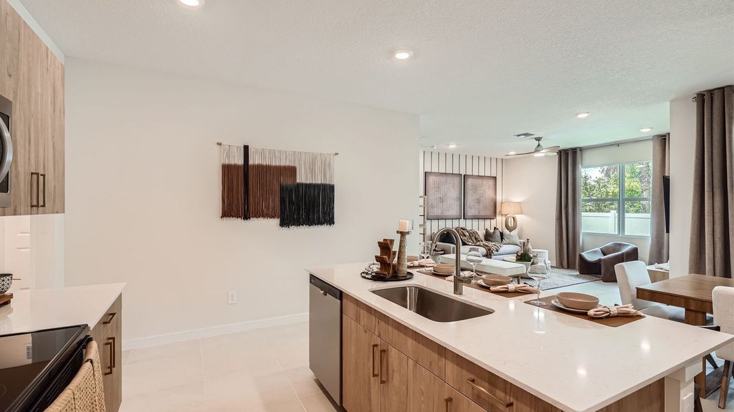 Representative furnished interior of a home built from the Cali by D.R. Horton in Sandpiper Square, Stuart (Image 12).