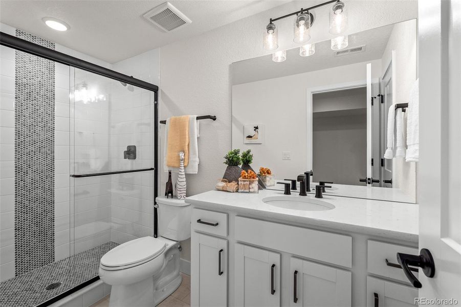 Furnished interior view inside a new home in Wolf Ranch - Enclave Collection, Colorado Springs (Image 17).