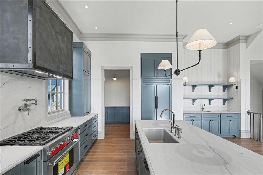 Furnished interior view inside a new home in , Clarkesville (Image 8).