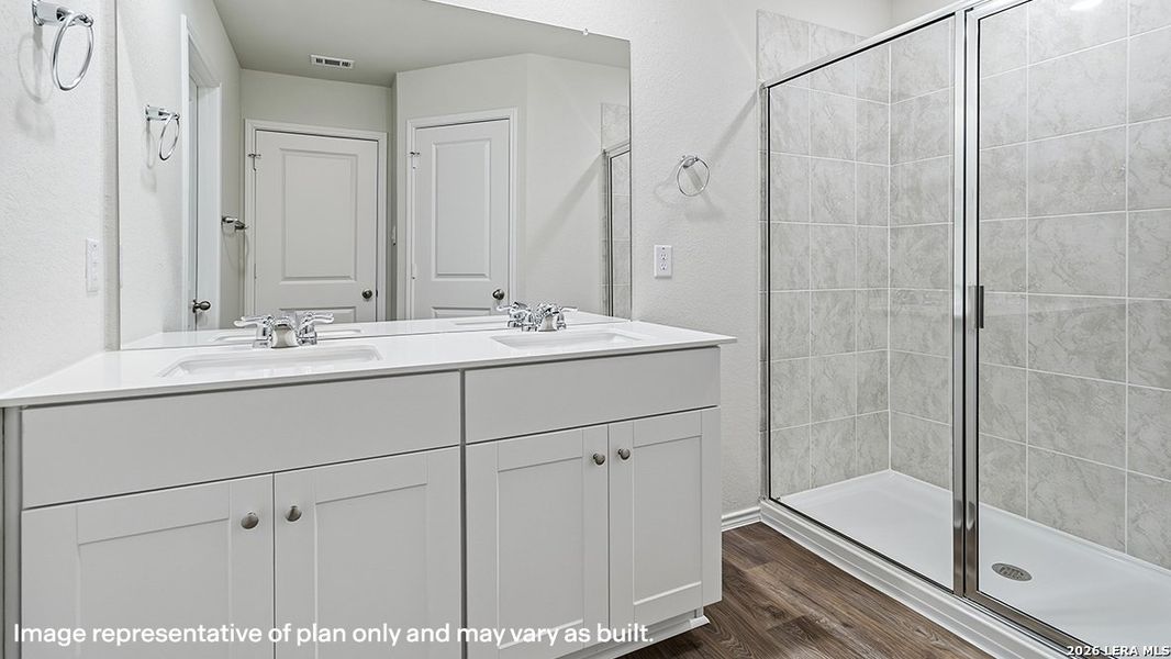Furnished interior view inside a new home in Applewood, San Antonio (Image 3).