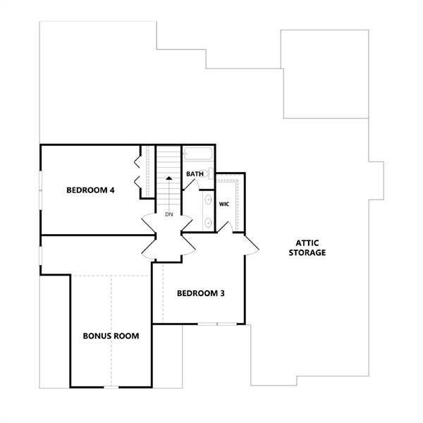 2D floor plan layout of this home in , Commerce, GA (Image 5).