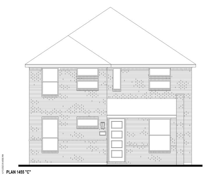 Plan 1455 Elevation C