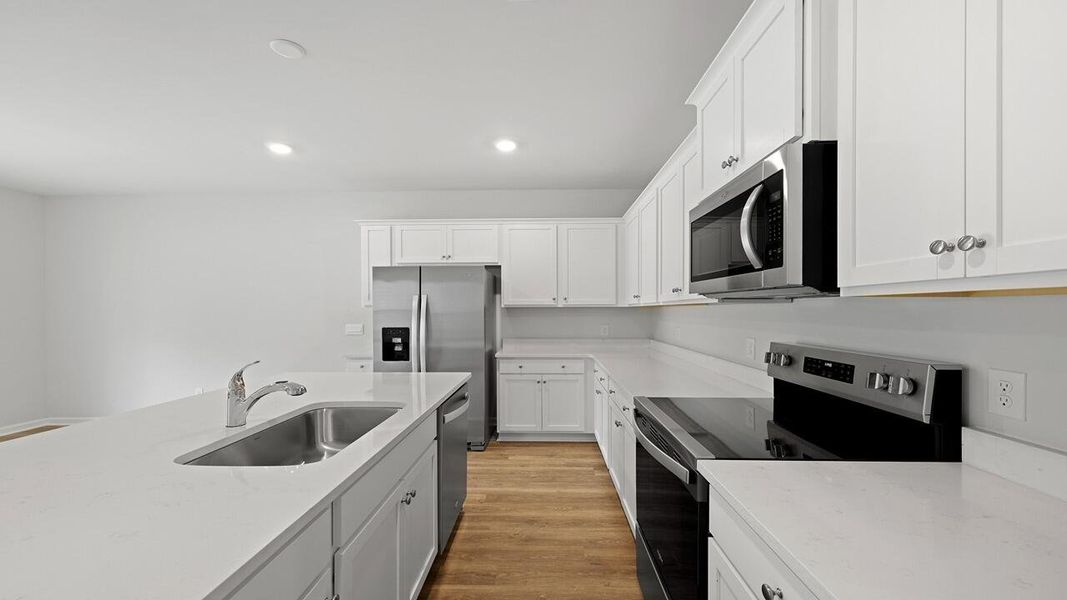 Furnished interior view inside a new home in Garbon Fields, Summerville (Image 10).
