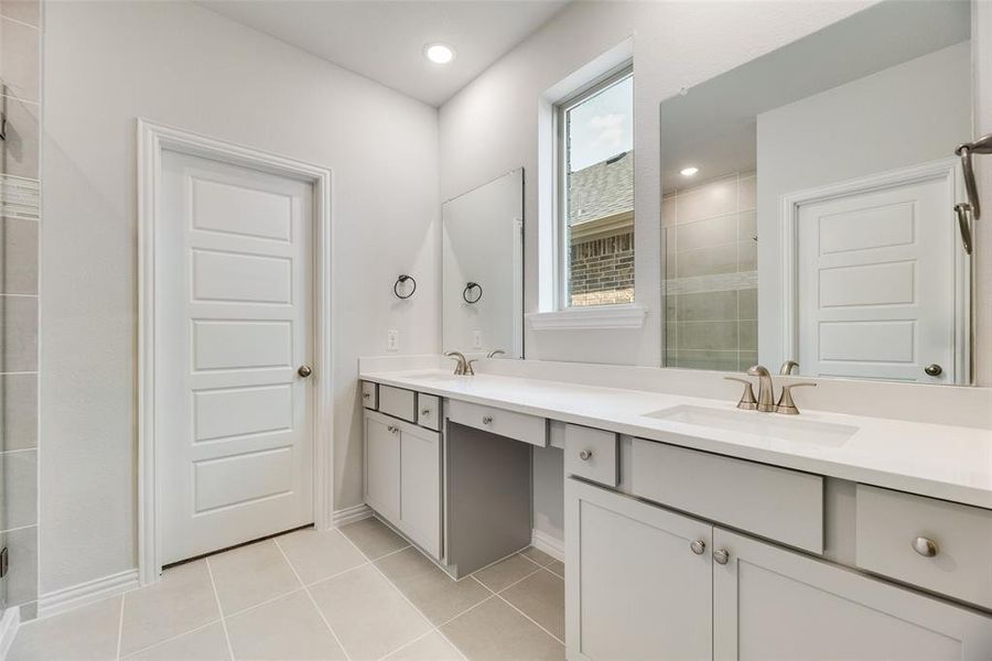 Furnished interior view inside a new home in Spiritas Ranch, Little Elm (Image 7). Furnished interior view inside a new home in Spiritas Ranch, Little Elm (Image 7).