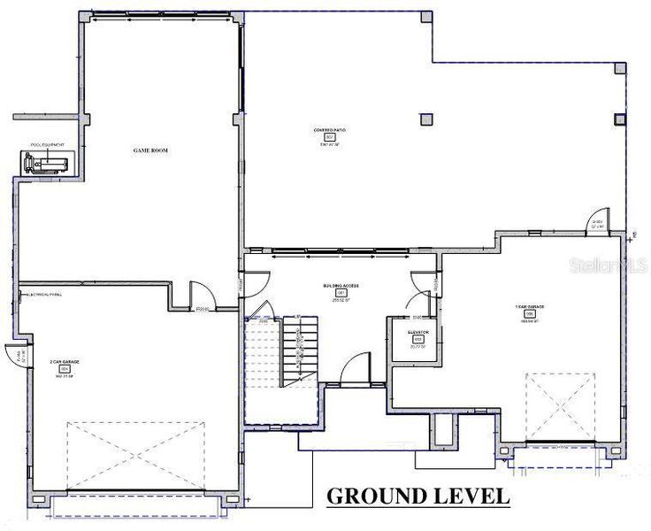 2D floor plan layout of this home in , Sarasota, FL (Image 2).