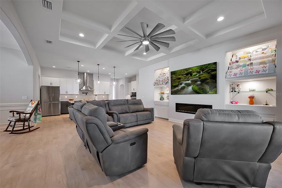 Furnished interior view inside a new home in , Green Cove Springs (Image 7).