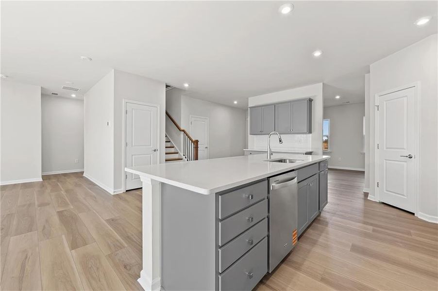 Furnished interior view inside a new home in Anderson Point, McDonough (Image 7).