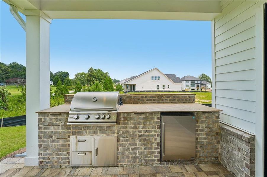 Exterior details and patio area of a home in , Cumming (Image 25).
