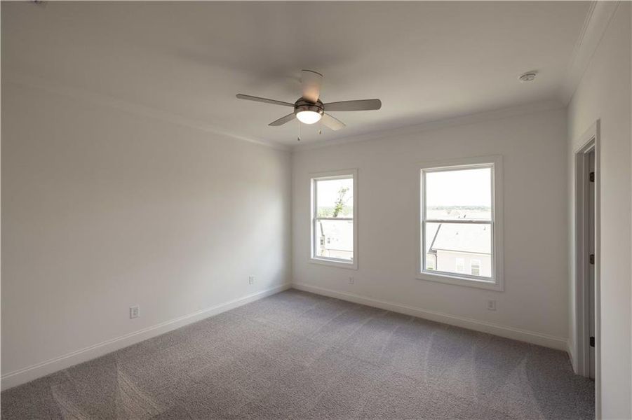 Spacious, unfurnished interior of a new home in Palisades Townhomes, Cumming (Image 24). Spacious, unfurnished interior of a new home in Palisades Townhomes, Cumming (Image 24).