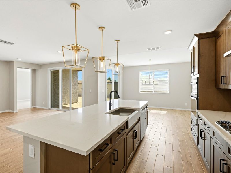 Furnished interior view inside a new home in Blossom Rock Signature Series, Apache Junction (Image 4).