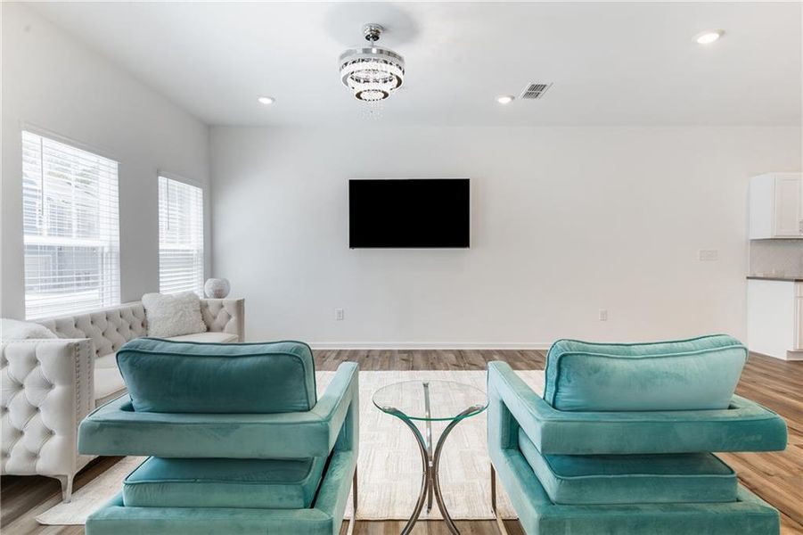Furnished interior view inside a new home in Laurelwood, Douglasville (Image 11).