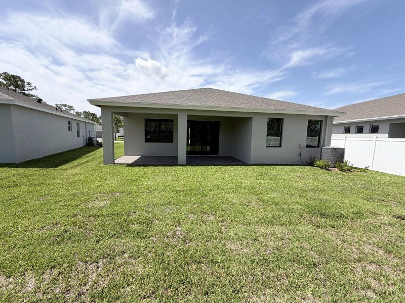 Lot 17 back patio Lot 17 back patio