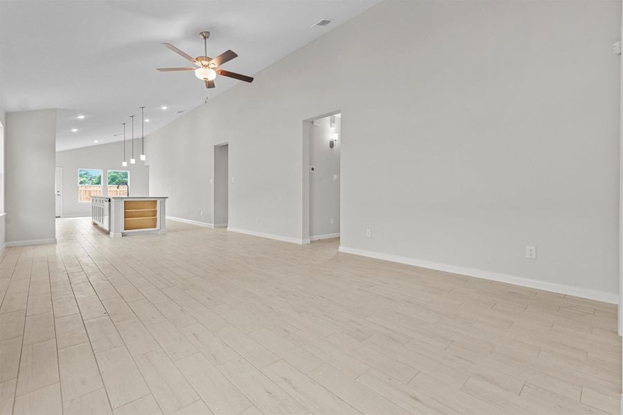 Spacious, unfurnished interior of a new home in Butler Farms, Liberty Hill (Image 12). Spacious, unfurnished interior of a new home in Butler Farms, Liberty Hill (Image 12).