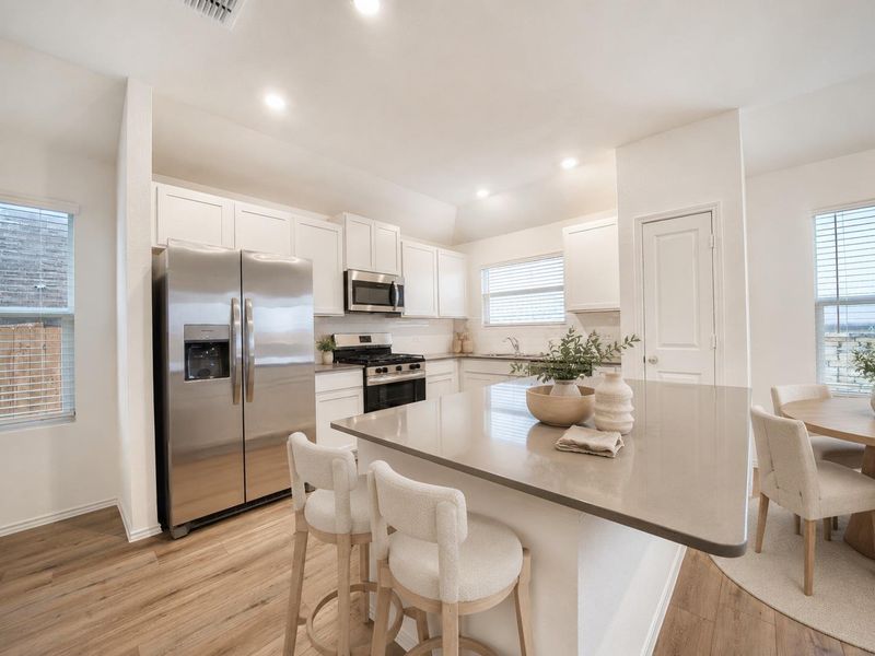 Furnished interior view inside a new home in Waterstone, Kyle (Image 7).
