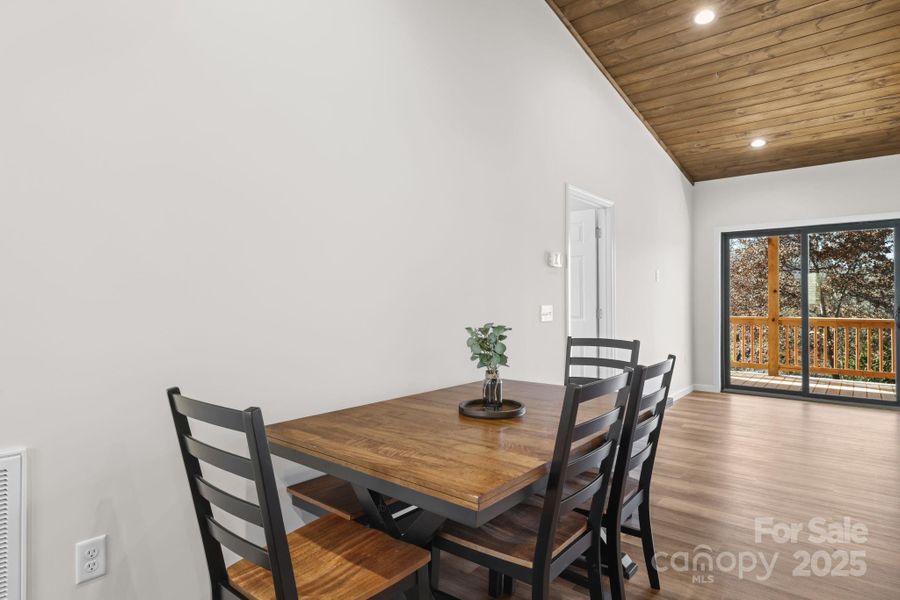 Furnished interior view inside a new home in , Bryson City (Image 3).