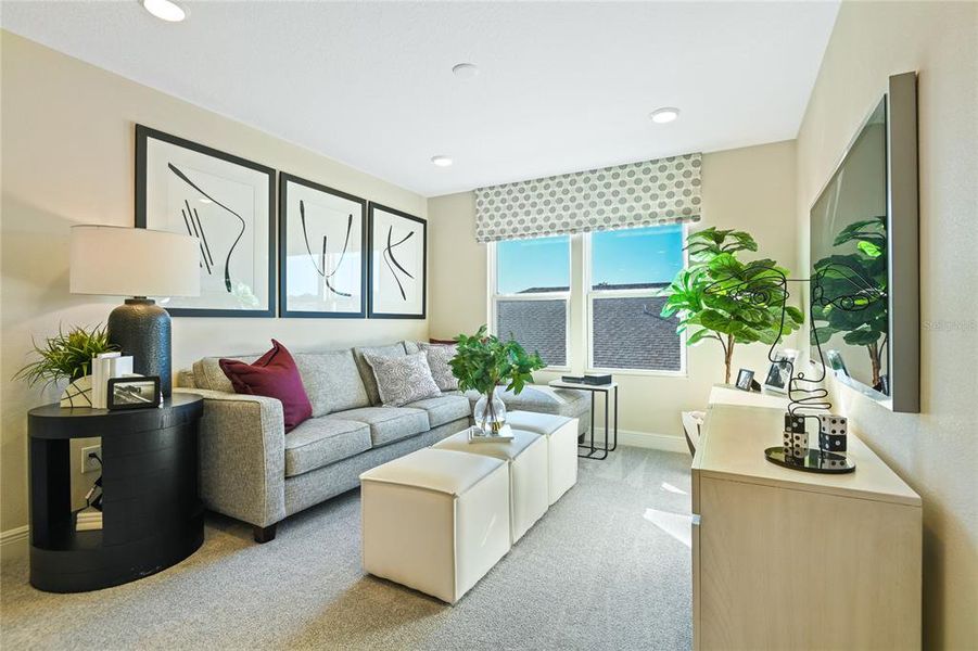 Furnished interior view inside a new home in Seaport Village, Tavares (Image 13).