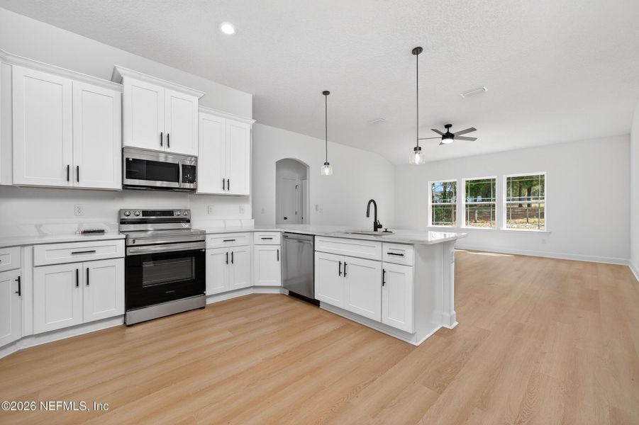 Furnished interior view inside a new home in , Keystone Heights (Image 6).