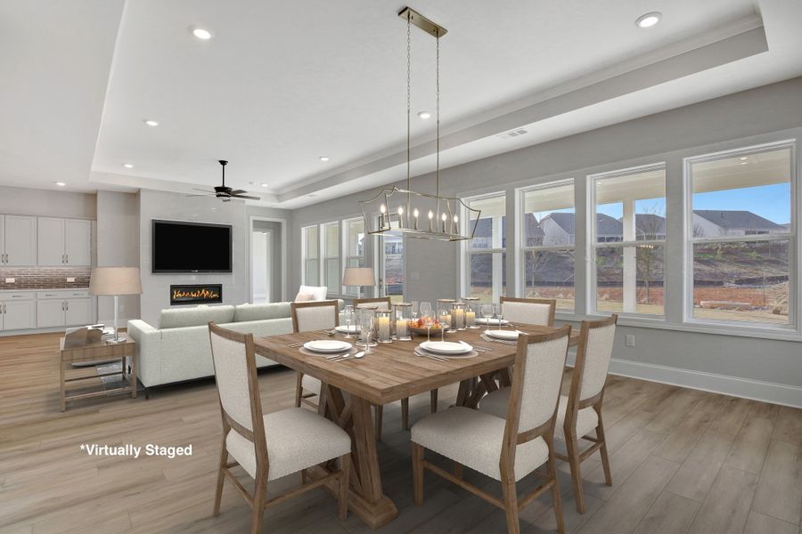 Model | Staged Dining to Great Room