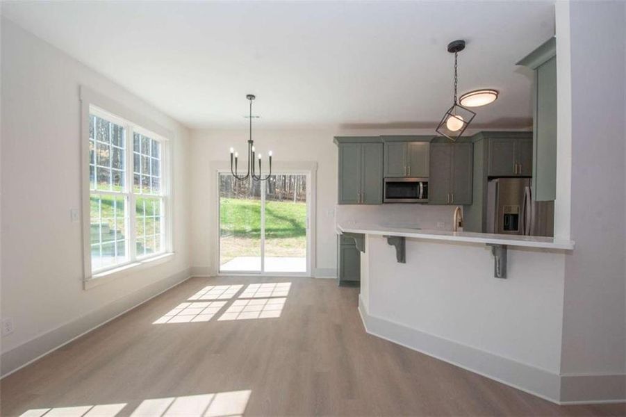 Furnished interior view inside a new home in , Jonesboro (Image 6).