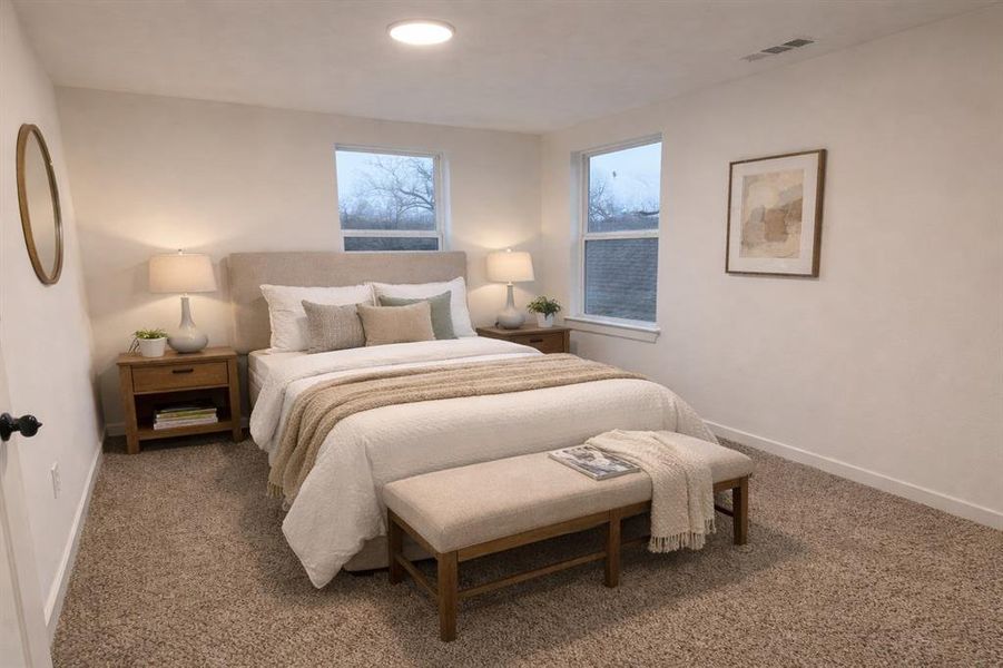 Furnished interior view inside a new home in , McKinney (Image 10).