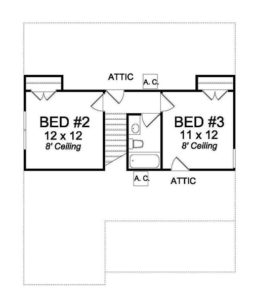Upstairs Floor Plan