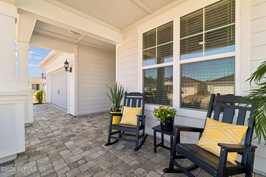 Exterior details and patio area of a home in , St. Augustine (Image 28).