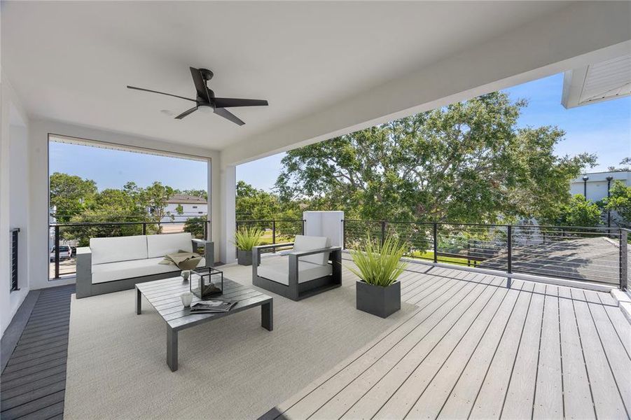 Exterior details and patio area of a home in , Tampa (Image 29). Exterior details and patio area of a home in , Tampa (Image 29).