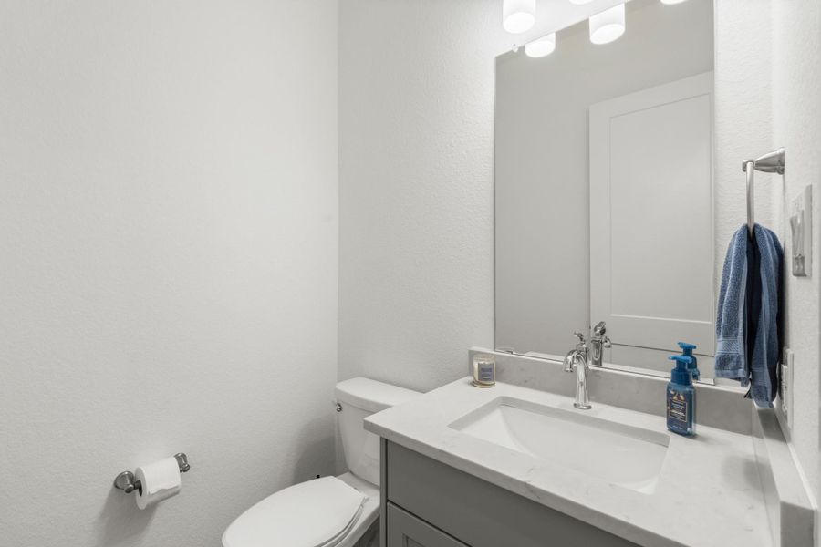 Furnished interior view inside a new home in Elyson, Katy (Image 13). Furnished interior view inside a new home in Elyson, Katy (Image 13).