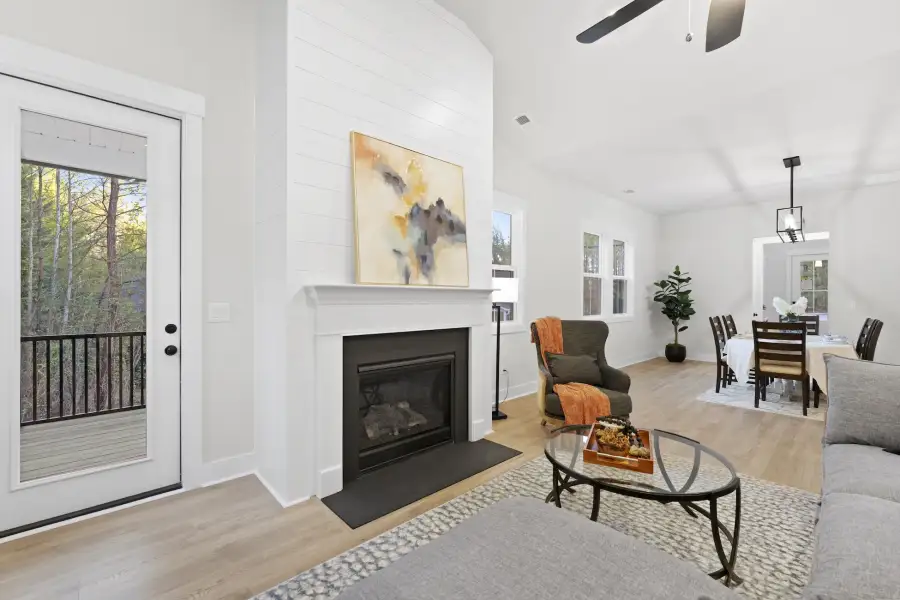Representative furnished interior of a home built from the Madison by Hunter Quinn Homes in Church Creek Reserve, Johns Island (Image 8).