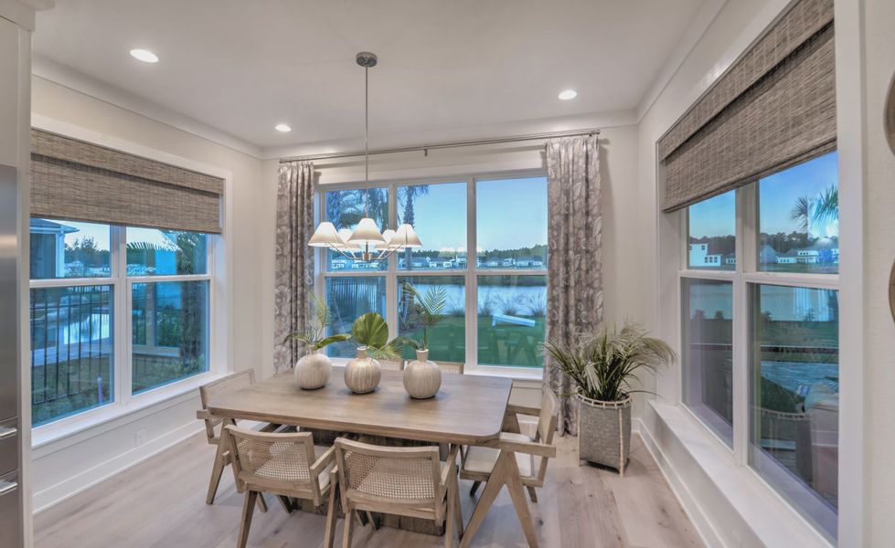 Furnished interior view inside a new home in Middlebourne, St. Johns (Image 27).