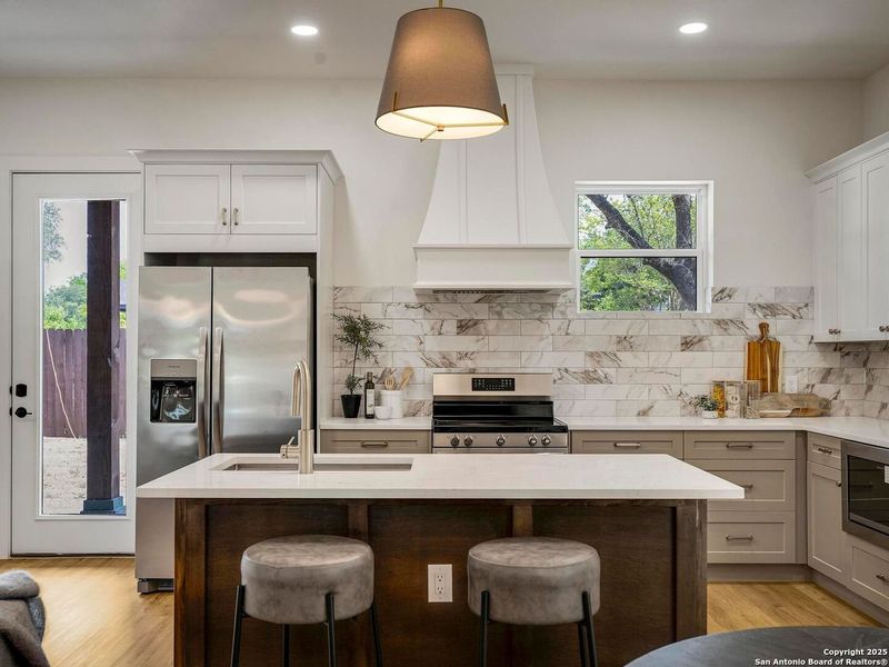 Furnished interior view inside a new home in , San Antonio (Image 10). Furnished interior view inside a new home in , San Antonio (Image 10).