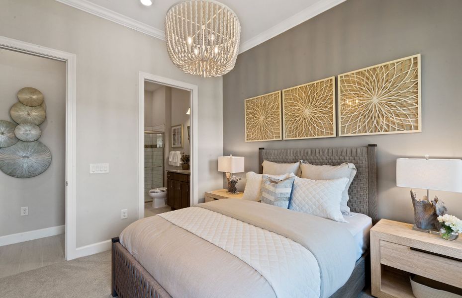 Representative furnished interior of a home built from the Prestige by Del Webb in Del Webb Tradition, Port St. Lucie (Image 16).