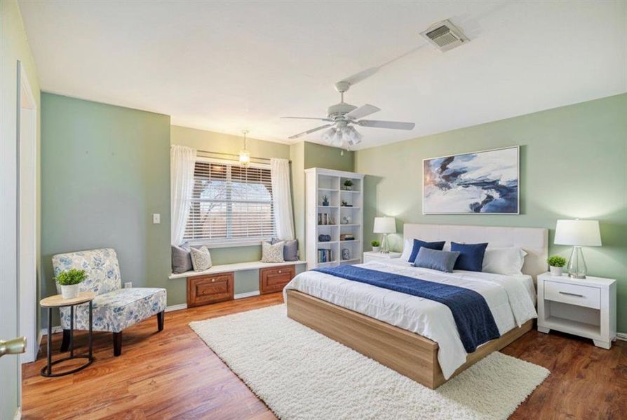 Furnished interior view inside a new home in , Paris (Image 12).