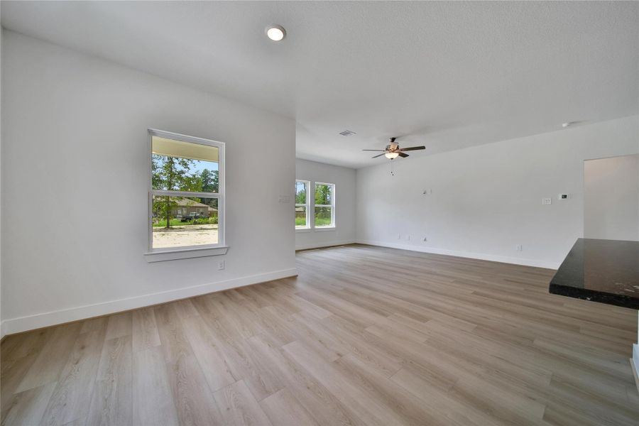 Spacious, unfurnished interior of a new home in Roman Forest, New Caney (Image 19).
