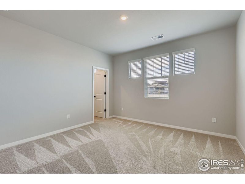 bedroom 2 with walk in closet