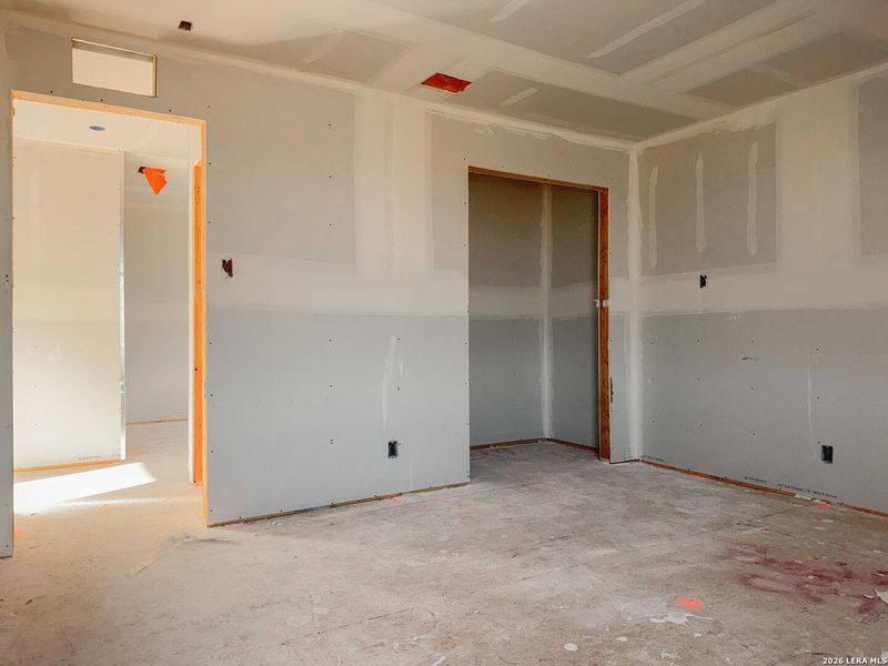 In-progress construction of a new home in Cordova Trails, Seguin, TX (Image 35).