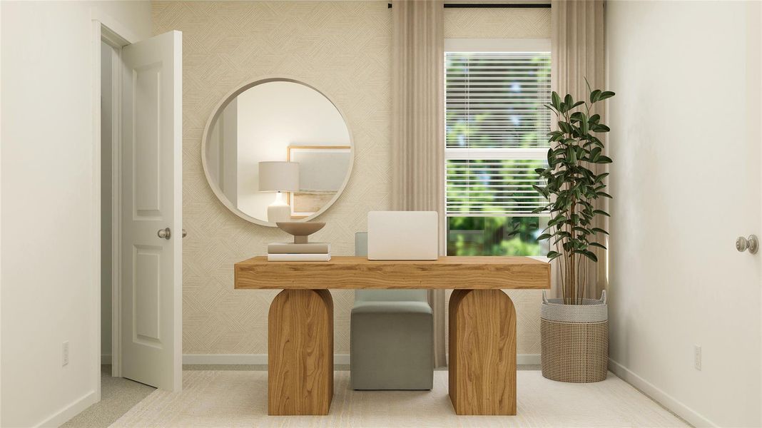 Furnished interior view inside a new home in Elm Creek, Elgin (Image 16).