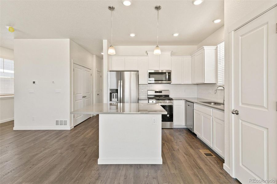 Furnished interior view inside a new home in The Ridge at Lorson Ranch, Colorado Springs (Image 11).