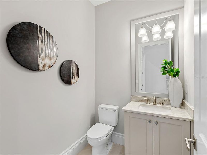 Furnished interior view inside a new home in , Sarasota (Image 66).