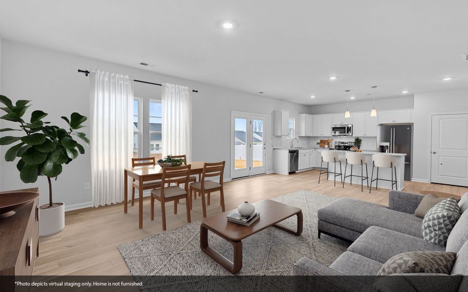 Furnished interior view inside a new home in Fieldstone, Lexington (Image 7).