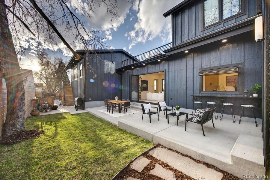 Exterior details and patio area of a home in , Denver (Image 24).
