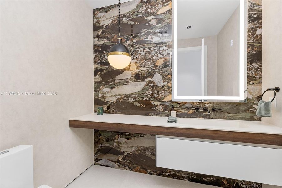 Furnished interior view inside a new home in , Pinecrest (Image 72).