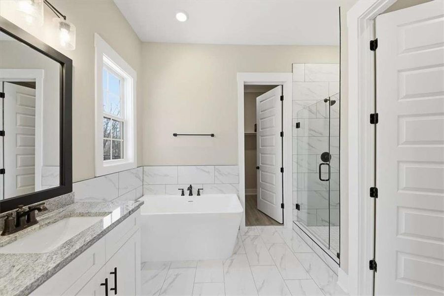 Furnished interior view inside a new home in , Ball Ground (Image 12). Furnished interior view inside a new home in , Ball Ground (Image 12).