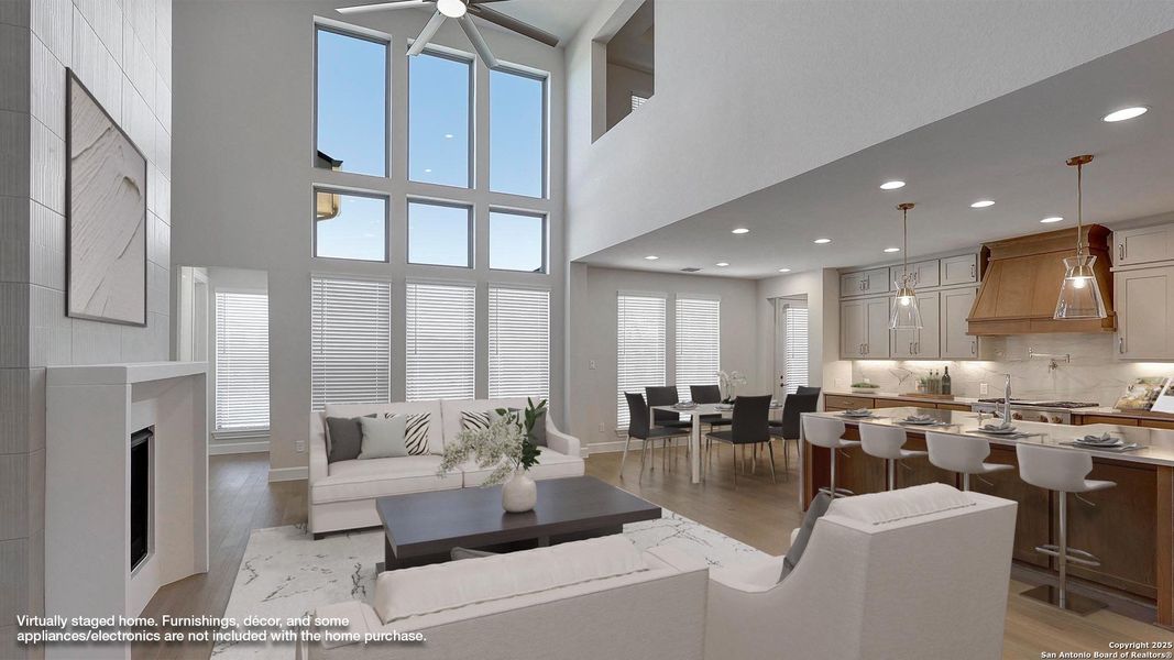 Furnished interior view inside a new home in The Dominion 70', San Antonio (Image 15). Furnished interior view inside a new home in The Dominion 70', San Antonio (Image 15).